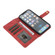 iPhone 12 / 12 Pro PU + TPU Horizontal Flip Leather Case with Holder & Card Slot & Wallet & Lanyard - Wine Red