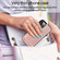 iPhone 12 / 12 Pro Shockproof PU Leather + TPU Protective Case with Card Slot & Lanyard - Rose Gold