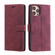 iPhone 12 / 12 Pro Skin Feel Anti-theft Brush Horizontal Flip Leather Phone Case - Red