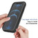 iPhone 12 / 12 Pro Starry Sky Solid Color Series Shockproof PC + TPU Case with PET Film - Black