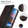iPhone 12 / 12 Pro Stitching Magnetic RFID Leather Case - Coffee