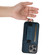 iPhone 12 / 12 Pro Suteni H13 Litchi Leather Wrist Strap Wallet Back Phone Case - Blue