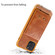 iPhone 12 / 12 Pro Vertical Flip Wallet Shockproof Back Cover Protective Case with Holder & Card Slots & Lanyard & Photos Frames - Brown
