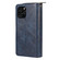 iPhone 12 / 12 Pro Zipper Wallet Bag Horizontal Flip PU Leather Case with Holder & 9 Card Slots & Wallet & Lanyard & Photo Frame - Blue