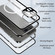 iPhone 12 360 Full Body Magnetic Frosted Magsafe Phone Case - Silver