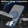 iPhone 12 360-degree Rotating MagSafe Magnetic Holder Phone Case - Navy Blue