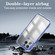 iPhone 12 Acrylic Hybrid TPU 3-in-1 Airbag Shockproof Phone Case - Light Purple
