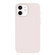 iPhone 12 Burom Cloud Sensing Ultra-thin Liquid Silicone Full Coverage Phone Case - Antique White