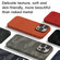 iPhone 12 Camouflage Ice Feel Texture MagSafe PU Hybrid PC Phone Case - Navy Blue