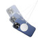 iPhone 12 Carbon Fiber Texture MagSafe Magnetic Phone Case - Silver Grey