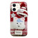iPhone 12 Cartoon Dog Plush Phone Case - Red