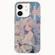 iPhone 12 Chinese Ancient Style Electroplated Lens Ring PC Hybrid TPU Phone Case - Silver Haired Girl