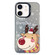 iPhone 12 Christmas Series PC Full Coverage Pattern Phone Case - CK055 Black