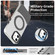iPhone 12 Color Blocking Series MagSafe Magnetic PC Hybrid TPU Phone Case - Black