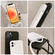 iPhone 12 Crossbody Lanyard Liquid Silicone Case - Black