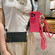 iPhone 12 Crossbody Liquid TPU Four Corner Shockproof Phone Case - White