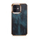 iPhone 12 Denior Oil Wax Cowhide Plating Phone Case - Blue