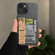 iPhone 12 Double Layer Frosted IMD Series TPU + PC Phone Case - X Pattern