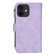 iPhone 12 Dream 9-Card Zipper Wallet RFID Leather Phone Case with Lanyard - Purple