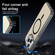 iPhone 12 Electroplated IMD Magsafe PC Hybrid TPU Phone Case - Black