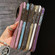 iPhone 12 Electroplating PC Glitter Grain MagSafe Phone Case - Black