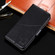 iPhone 12 Geometric Stitching Horizontal Flip TPU + PU Leather Case with Holder & Card Slots & Wallet - Black