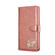 iPhone 12 Glitter Powder Love Leather Phone Case - Pink