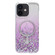 iPhone 12 Gradient Glitter MagSafe PC Hybrid TPU Phone Case - Gradient Purple