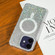 iPhone 12 Gradient Glitter Starry MagSafe Phone Case - Gradient Silver
