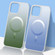 iPhone 12 Gradient Magsafe Magnetic Phone Case - Blue