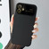 iPhone 12 Gradient PC + TPU Shockproof Phone Case - Black