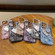 iPhone 12 Heart-shaped Mirror Diamond Glitter Phone Case - Pink