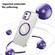iPhone 12 Ice Feel HD Transparent MagSafe PC Full Coverage Phone Case - Purple