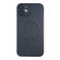 iPhone 12 Leather All-inclusive MagSafe TPU Phone Case - Black