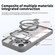 iPhone 12 Lens Protection & Ring Bracket MagSafe Phone Case - Dark Purple