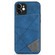 iPhone 12 Line Card Holder Phone Case - Blue