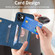iPhone 12 Line Card Holder Phone Case - Blue