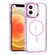 iPhone 12 MagSafe Magnetic Clear Phone Case - Pink