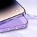 iPhone 12 Magsafe Magnetic Crystal Frosted Series Phone Case - Translucent White