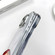 iPhone 12 MagSafe Magnetic PC + TPU Phone Case with Lanyard - Purple Blue Apricot