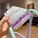 iPhone 12 Marble Pattern Lanyard Phone Case - 4