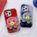iPhone 12 Octopus Plush TPU Phone Case - Red