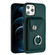 iPhone 12 Organ Card Bag Ring Holder Phone Case - Green