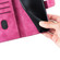 iPhone 12 Pen Heart Cat Embossed Leather Phone Case - Pink