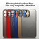 iPhone 12 Plating Carbon Fiber MagSafe Full Coverage Phone Case - Silver