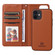 iPhone 12 Pro / 12 BETOPNICE BN-005 2 in 1 Detachable Imitate Genuine Leather Phone Case - Brown