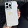 iPhone 12 Pro 2 in 1 Aurora Electroplating Frame Phone Case - Sunrise White