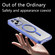 iPhone 12 Pro Acrylic Hybrid TPU Airbag Shockproof MagSafe Phone Case - Rose Red