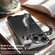 iPhone 12 Pro Aromatherapy Alloy Frameless Phone Case - Black