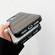 iPhone 12 Pro Carbon Fiber Texture Down Jacket Phone Case - Black